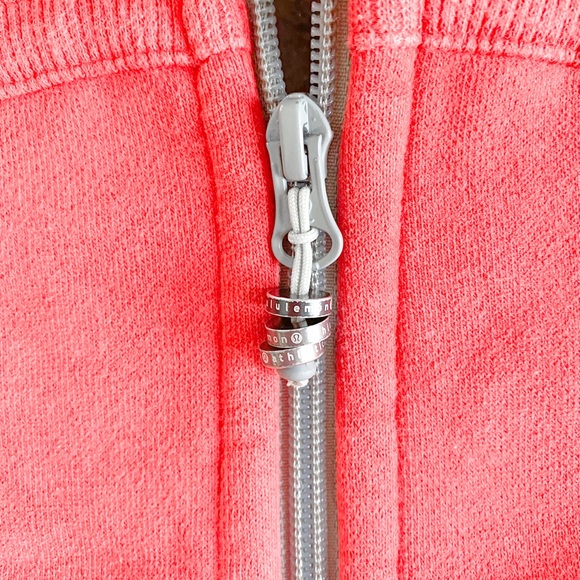 red and grey scuba hoodie - Picture 3 of 4
